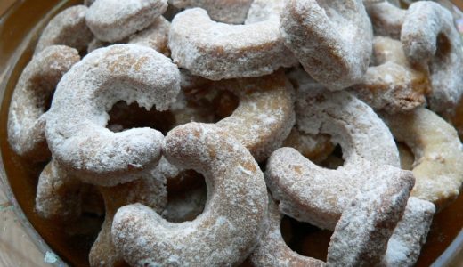 Recept na bezlepkové vianočné rožteky