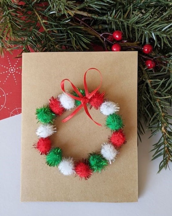 DIY priania z pom pom guličiek